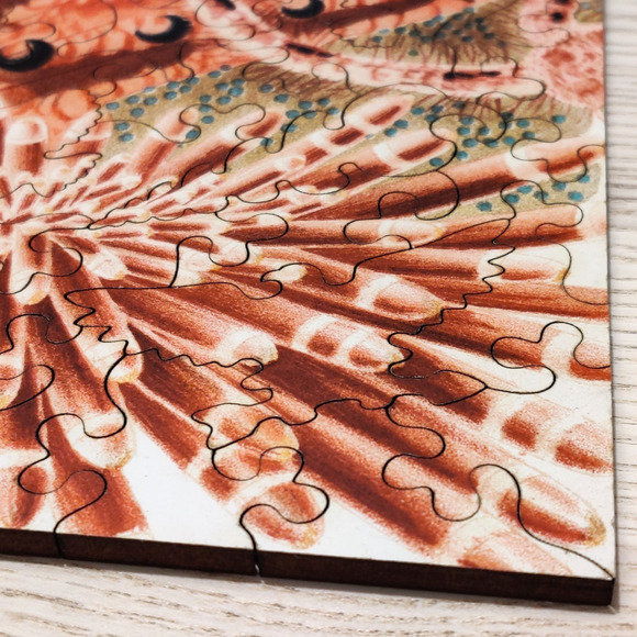 Liberty Puzzle Classic Wooden Jigsaw Puzzle Great Barrier Reef Silver Ed 129 pcs - Picture 6 of 16